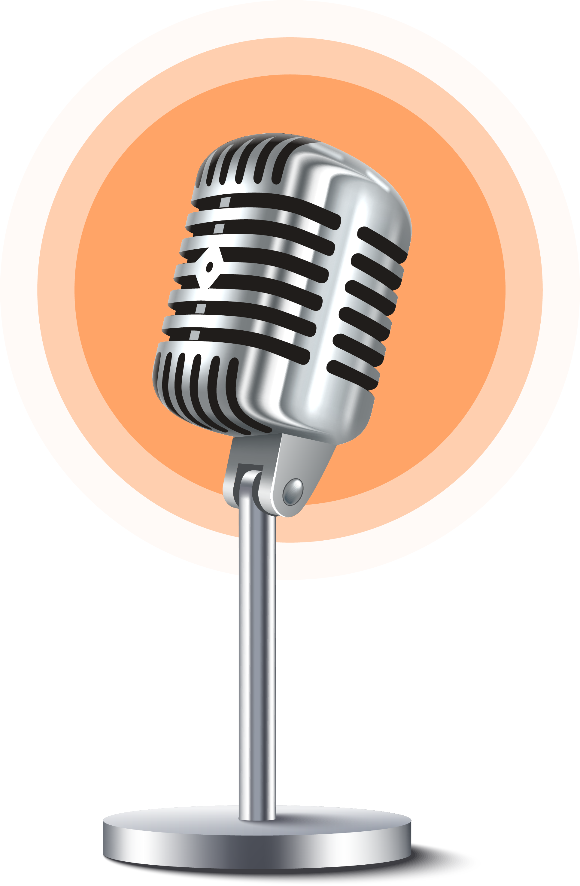 Professional studio microphone at 360 Calicut Podcast Studio