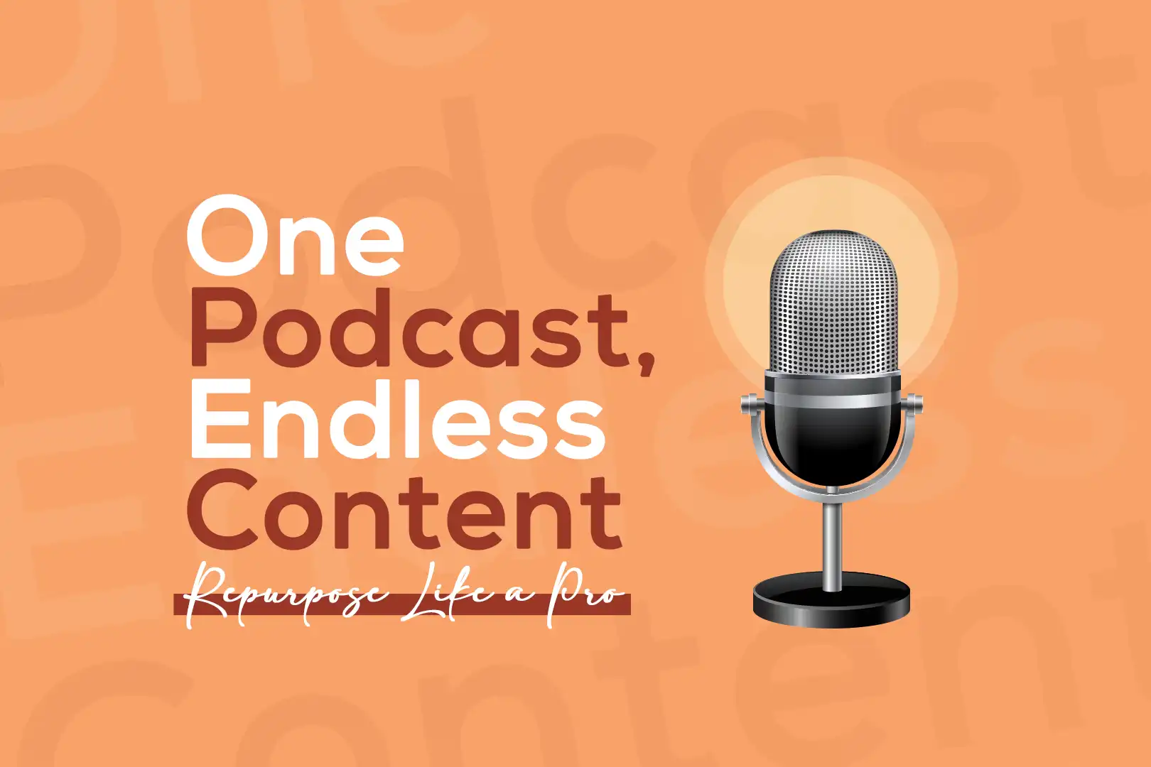 Premium podcast studio prepared for a business podcast