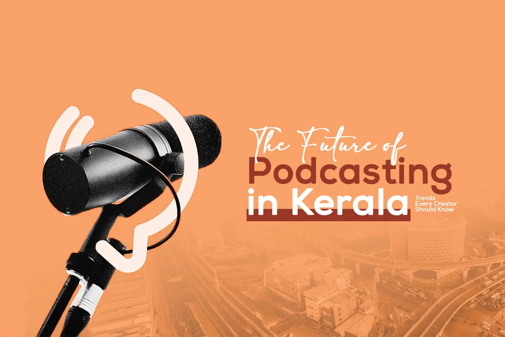 Premium podcast studio prepared for a business podcast
