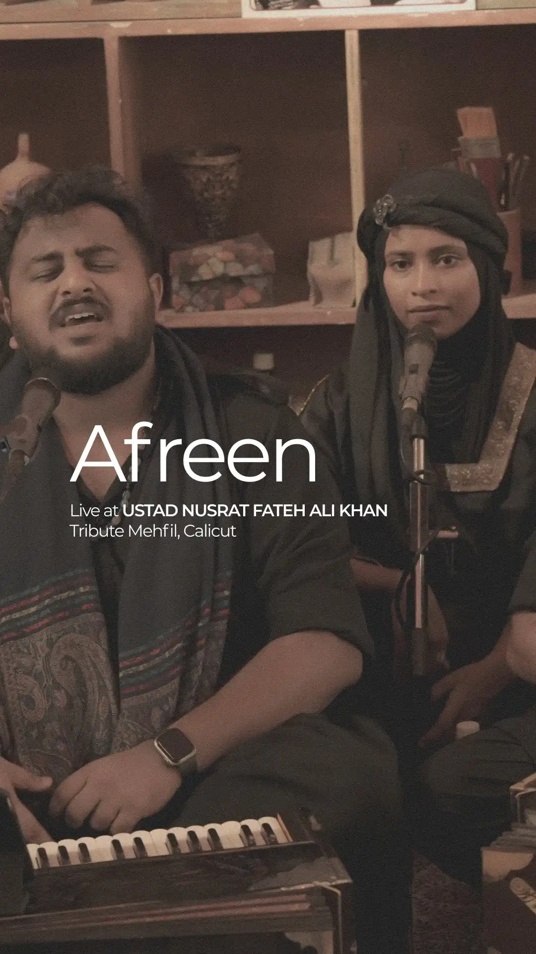 Live performance recording reel cover